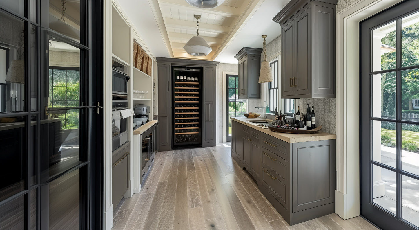 Transtherm Ermitage 1-TEMPERATURE WINE FRIDGE Full Glass Door