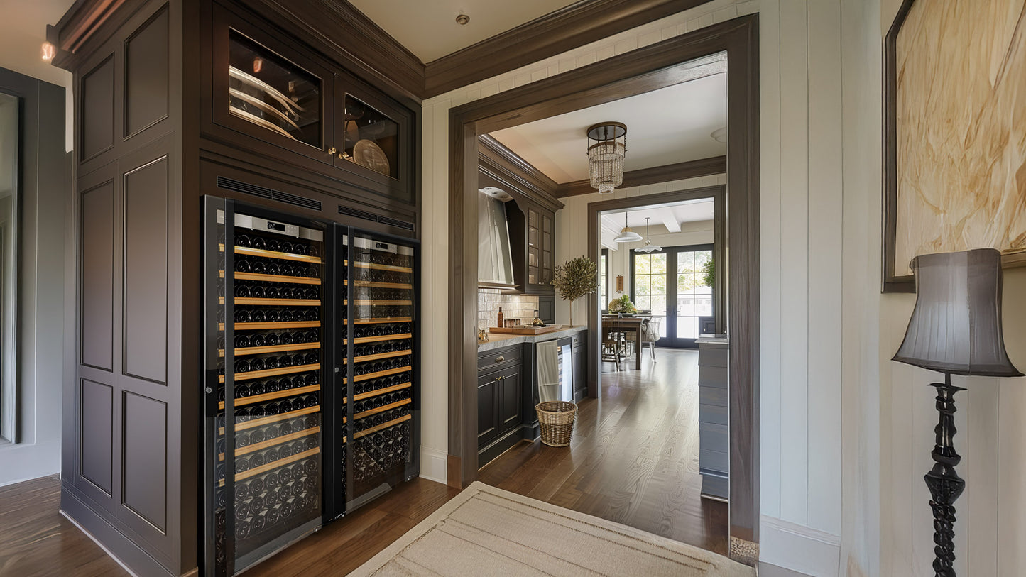 Transtherm Ermitage 1-TEMPERATURE WINE FRIDGE Full Glass Door