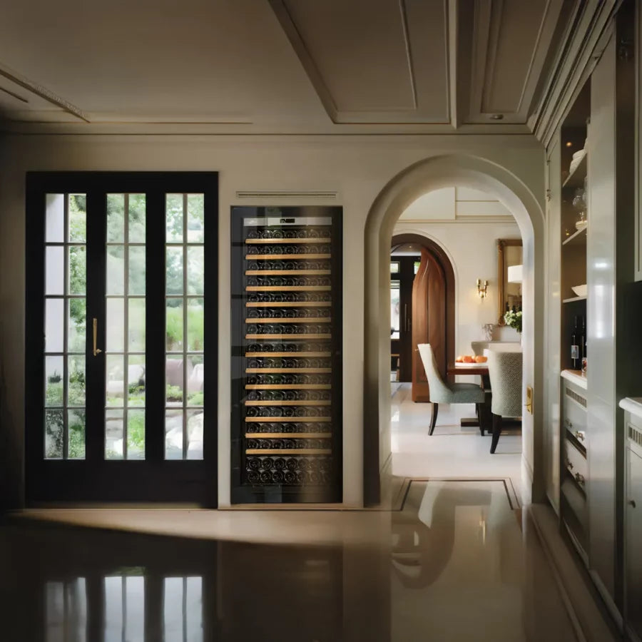 Transtherm Ermitage 1-TEMPERATURE WINE FRIDGE Full Glass Door