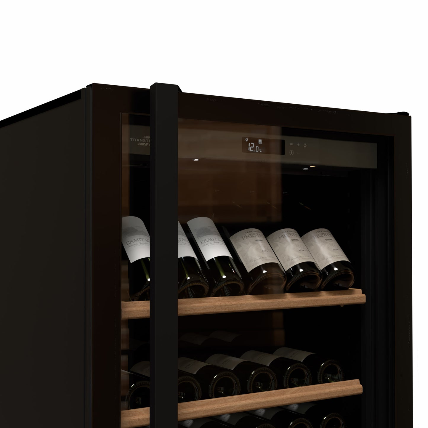 Transtherm Ermitage 1-TEMPERATURE WINE FRIDGE Full Glass Door