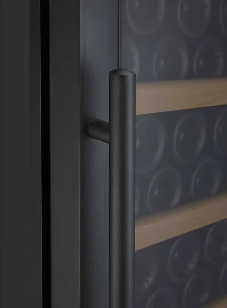 Allavino 32" Wide Vite II Tru-Vino 277 Bottle Single Zone Black Left Hinge Wine Refrigerator