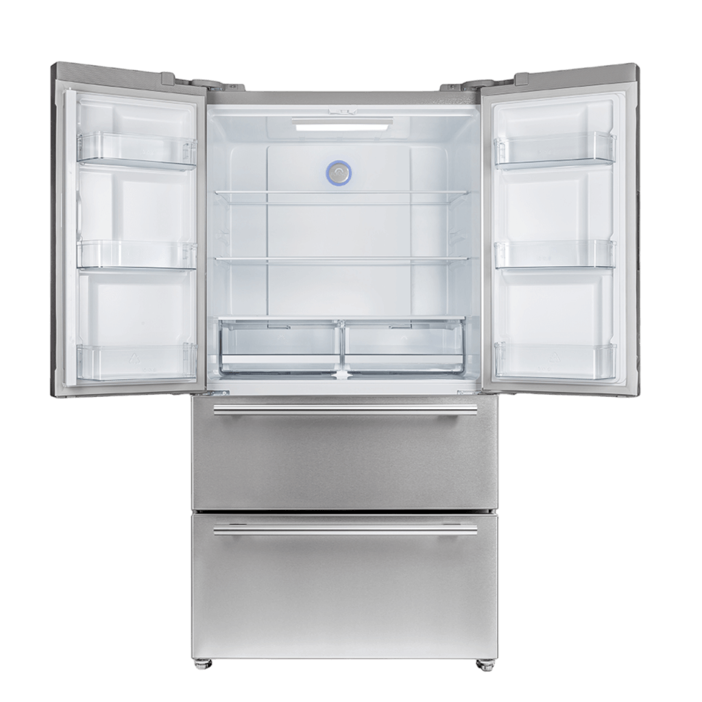 FORNO Moena 36″ French Door 19.2 Cu.Ft. Stainless Steel Refrigerator