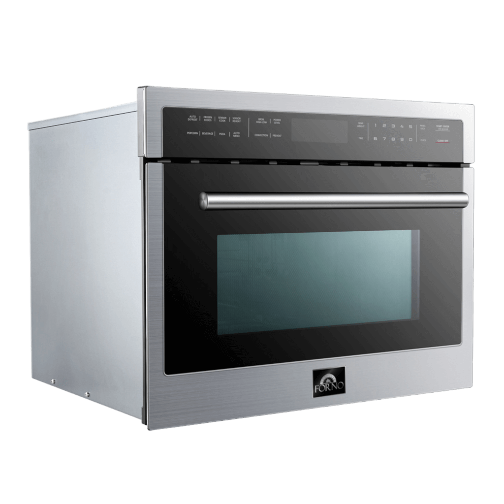 FORNO Oliena 24-inch 1750 W Compact Oven &amp; 1000 W Microwave, 1.6 cu.ft.