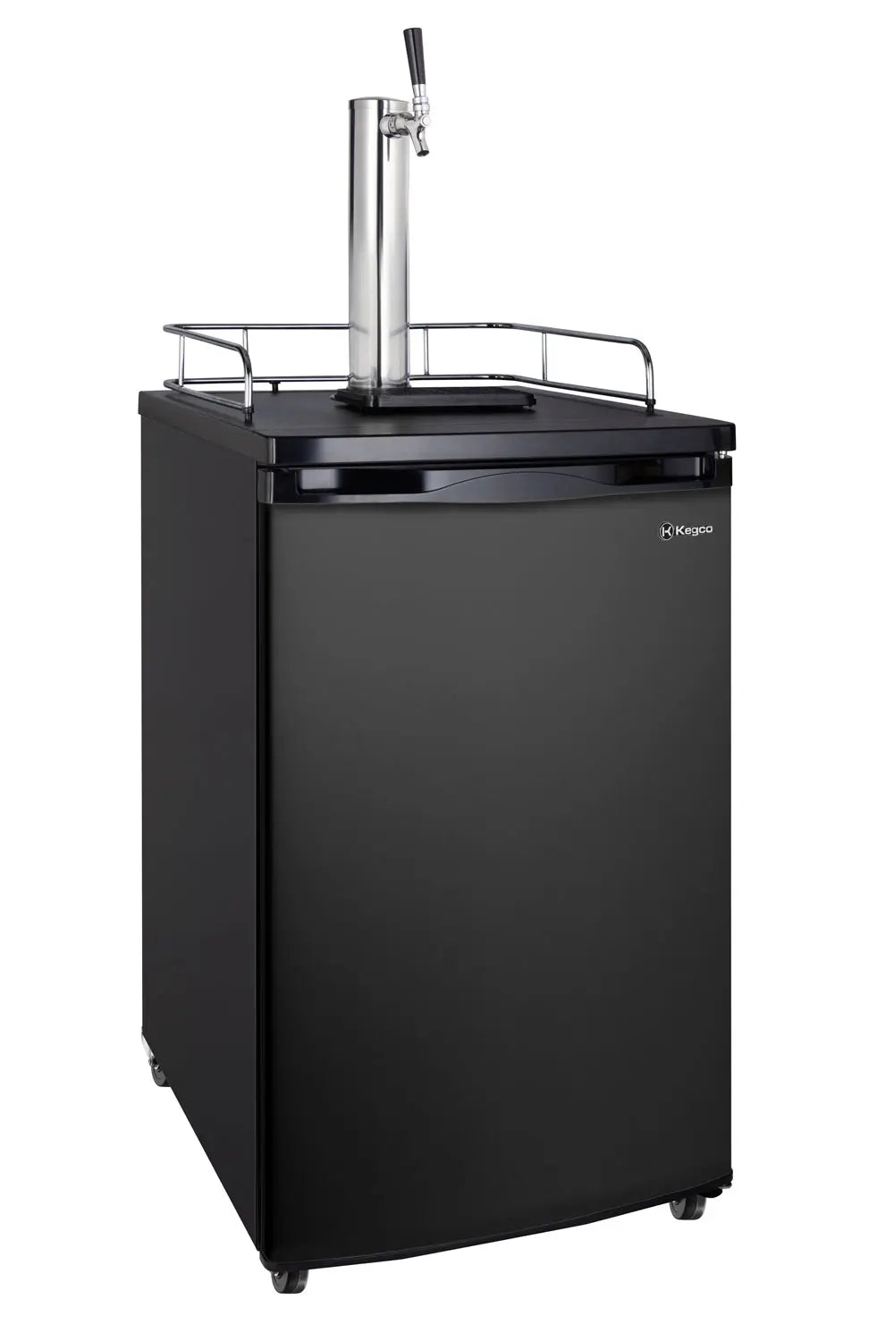 Kegco 20" Wide Kombucha Single Tap Black Kegerator