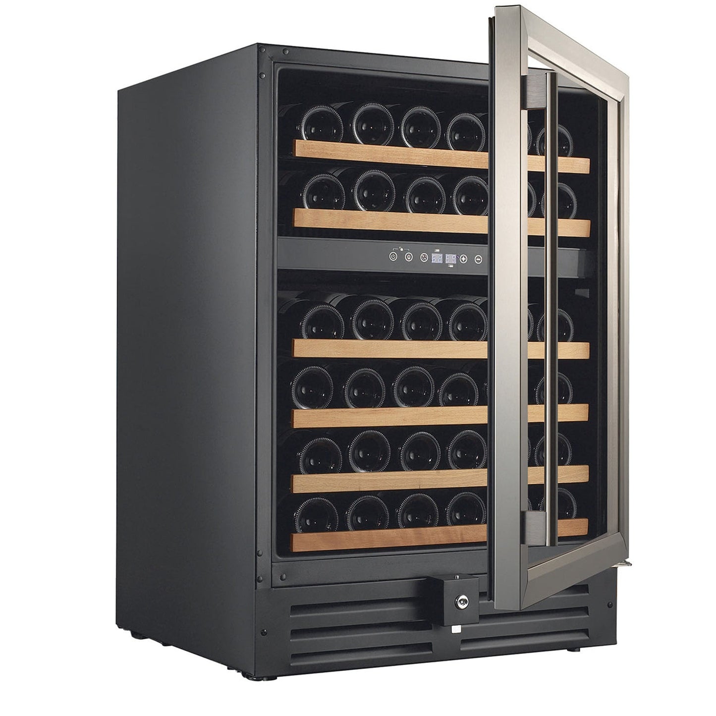 46 Bottle Dual Zone Under Counter Wine Cooler