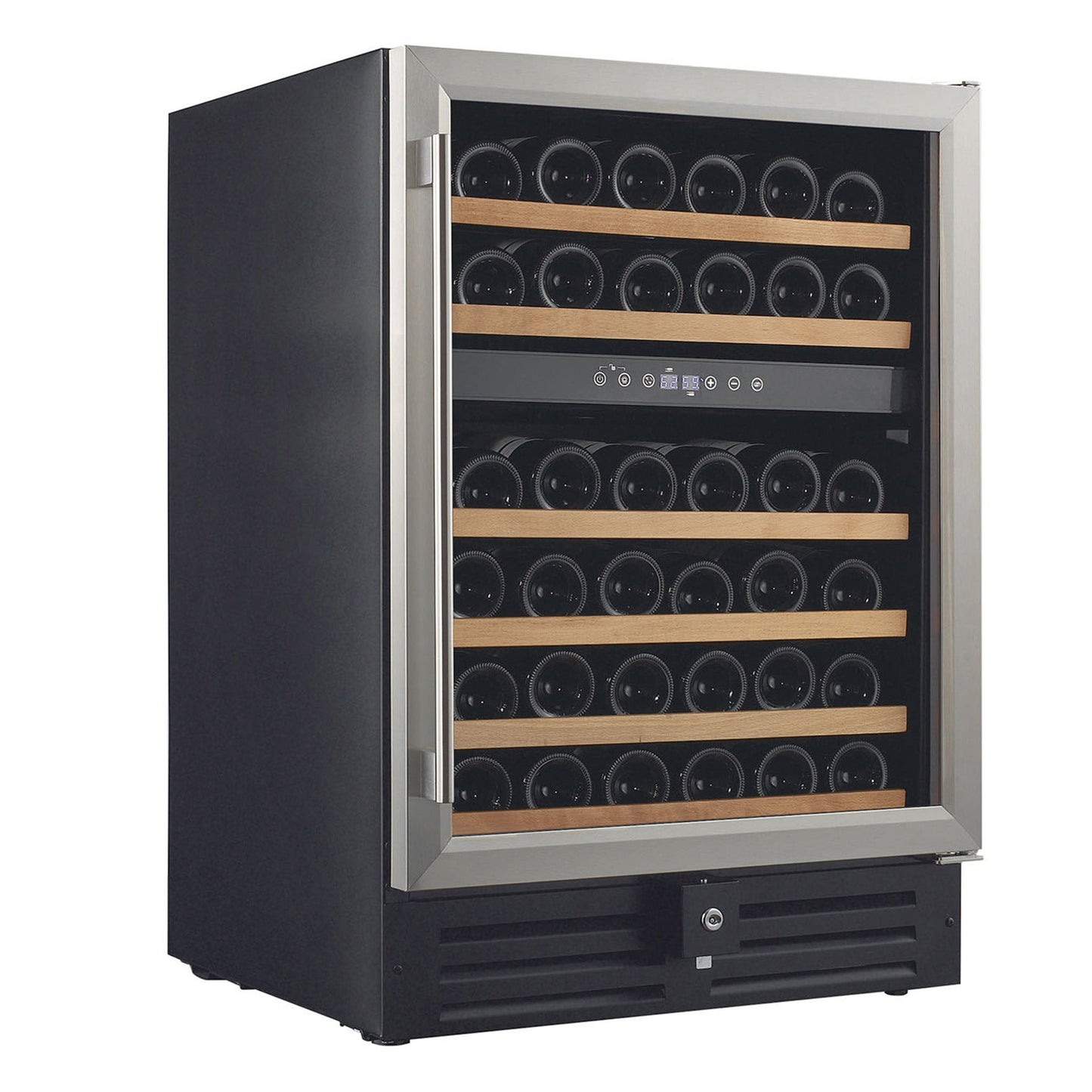 46 Bottle Dual Zone Under Counter Wine Cooler