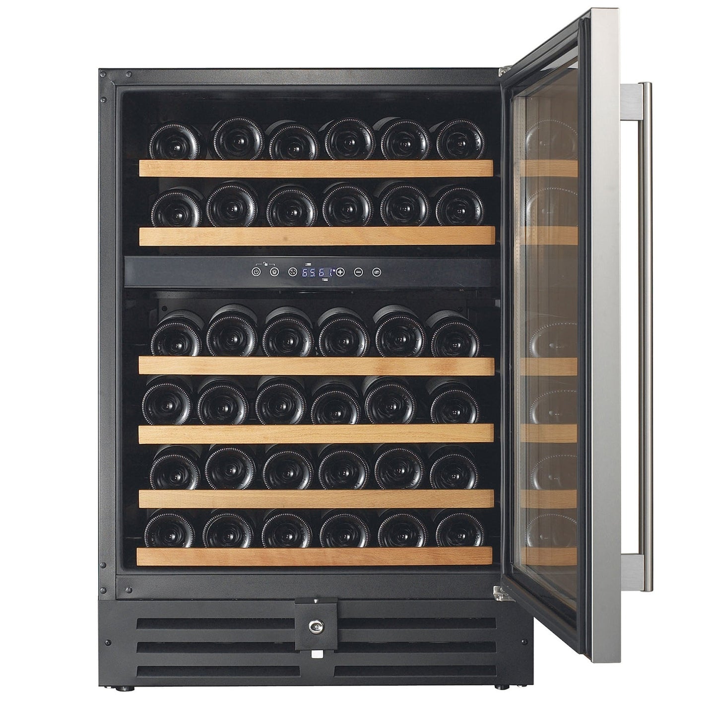 46 Bottle Dual Zone Under Counter Wine Cooler